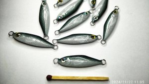 Пилькеры TerrakotLures модель "Тетра" 5г (30мм)