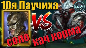 🕷️10я Паучиха соло Дозорщик Оторион, кач корма на авто | Gray plays | Raid SL