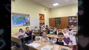 Поздравление с Днём матери от учеников 4 "А" класса ГБОУ "Кадетской школы №1784"