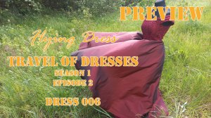 Travel Of Dresses - S01E02 - Dress 006 - Preview. Во время прогулки платье попало в сильный ветер.