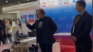 Презентация франшизы КЛИНДО на ПрофАрене CleanExpo Moscow 2024. Тарас Дударь и Ярослав Щербаков