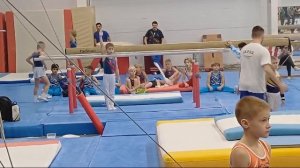 15.11.2024 Дима. Спортивная гимнастика. Брусья. 1 юношеский разряд