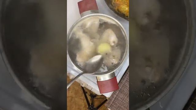 СЫРНЫЙ СУП С КУРИЦЕЙ