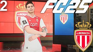 FC 25 КАРЬЕРА ЗА МОНАКО #2 - ХАМЕС РОДРИГЕС ВЕРНУЛСЯ В МОНАКО и БЕЗУМНАЯ ЗАРУБА С ПСЖ!!!
