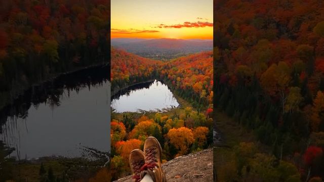 🍁Канада в самом разгаре осени