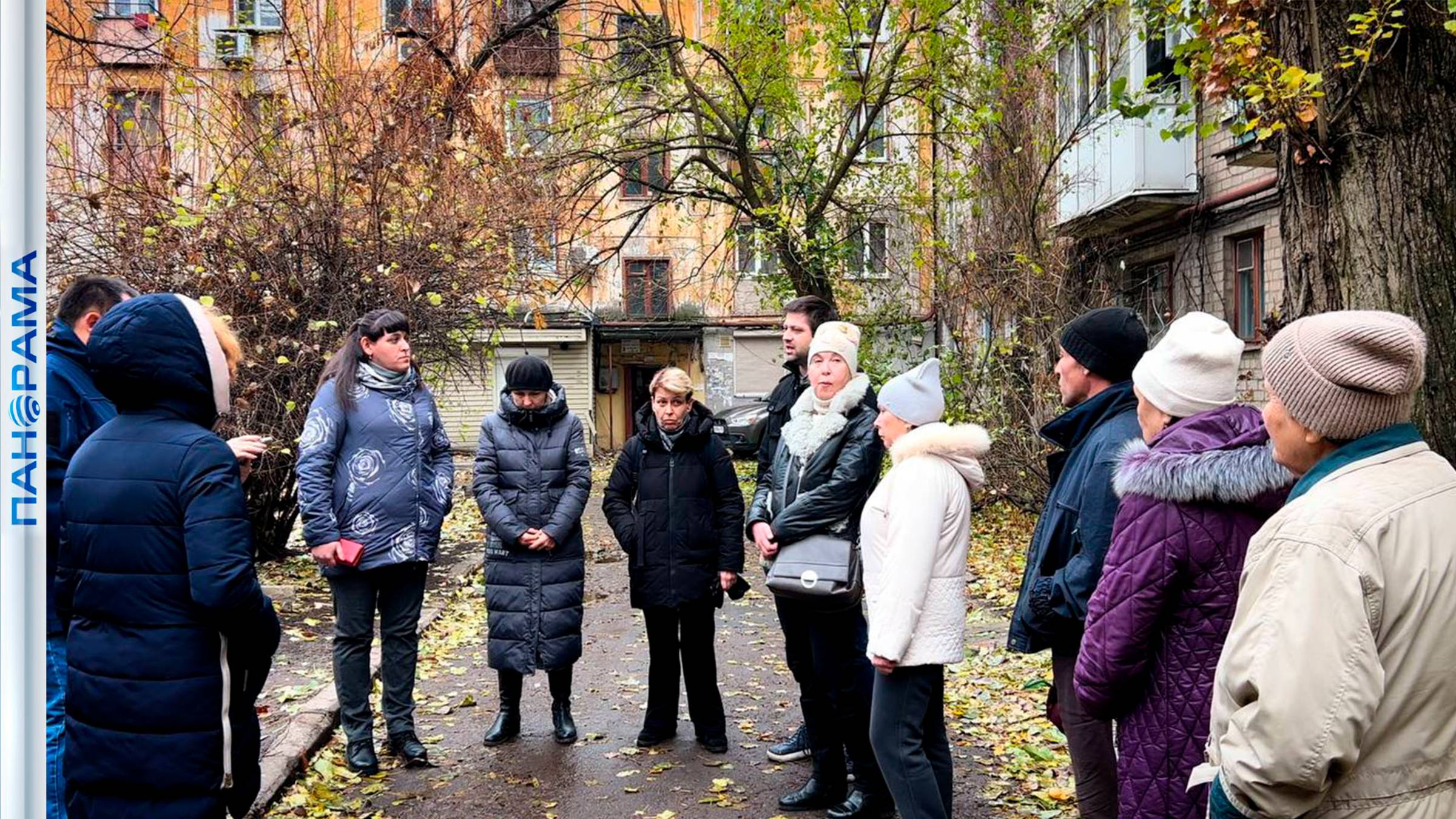 Два года без отопления! На помощь жителям дома рабочей группой прибыли Управдом ДНР