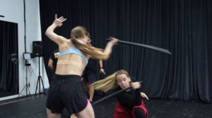 ТРЕНИРОВКА КАСКАДЕРОВ ИЗ РОССИИ (ФЕХТОВАНИЕ)