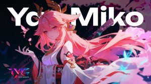 Яэ Мико - под тенью сакуры, где истории текут | Песня из фраз и цитат | Genshin Impact музыка