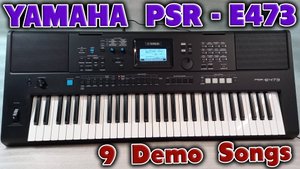 Синтезатор с Groove Creator - Yamaha PSR-E473 пополнил мою коллекцию. Слушаем 9 Demo songs !