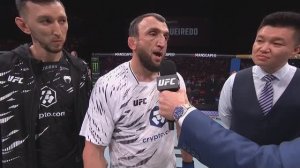 UFC Макао: Муслим Салихов - Слова после боя