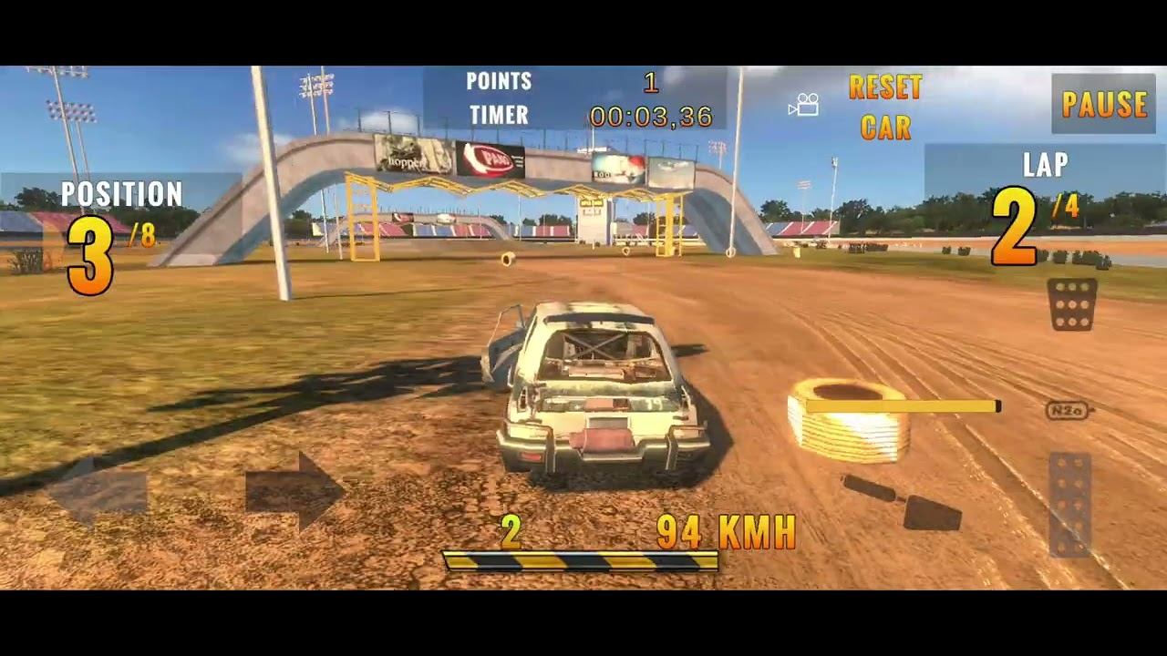 [Android] Derby King (FlatOut 2) Open Beta 0.7 Gameplay #51 смотреть онлайн