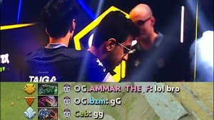 AMMAR "lol bro" & TIP payback after sweet comeback - OG vs Fnatic - ESL One Stockholm 2022 - Dota 2