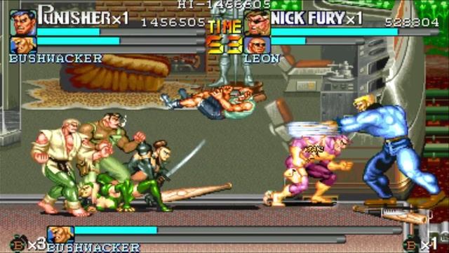 Аркадные автоматы - Punisher - Боссы - Beat,em up