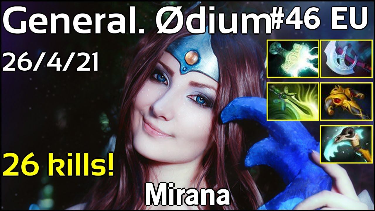 26 kills! General [ Ødium] Mirana - Dota 2 7.19 смотреть онлайн