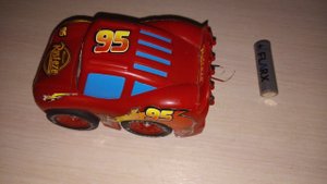 Молния моквин на 1-ой пальчиковай батарейки