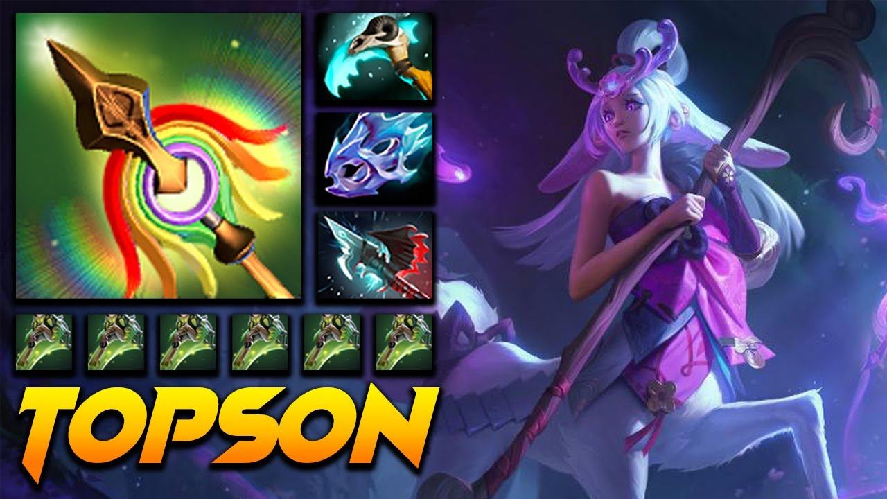 Topson Enchantress - Dota 2 Pro Gameplay [Watch & Learn] смотреть онлайн