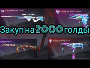 ПРЕДНОВОГОДНИЙ ЗАКУП НА 2000 ГОЛДЫ!!!