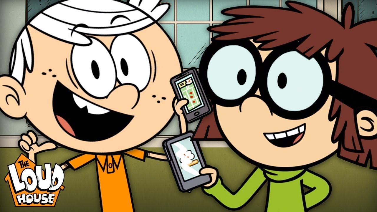 Lincoln  Lisa Create a FAILING High Tech App!?  The Loud Cloud Full Scene  Loud House