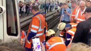 Пьяный россиянин выжил, попав под поезд