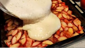 Яблочный ПИРОГ, как ТОРТ