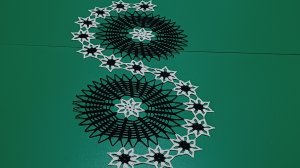 Овальная Салфетка крючком. Первая часть