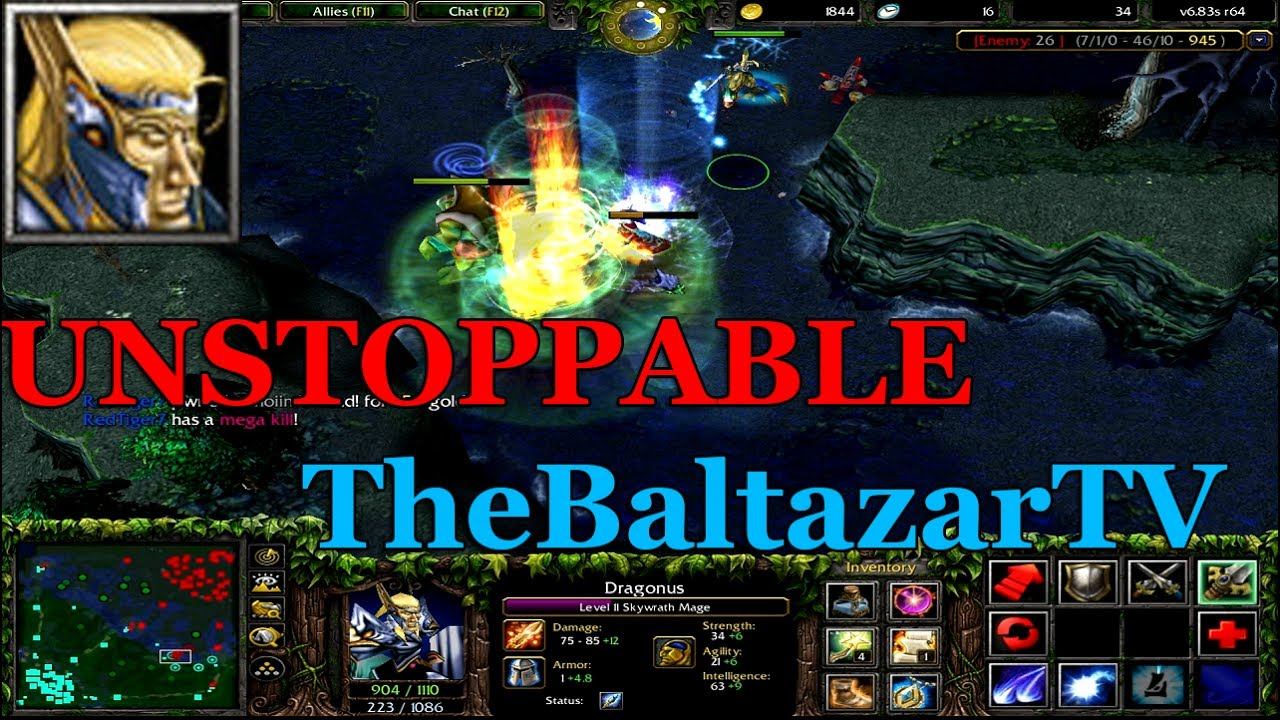 DotA 6.83 - Skywrath Mage UNSTOPPABLE! (TheBaltazarTV)
