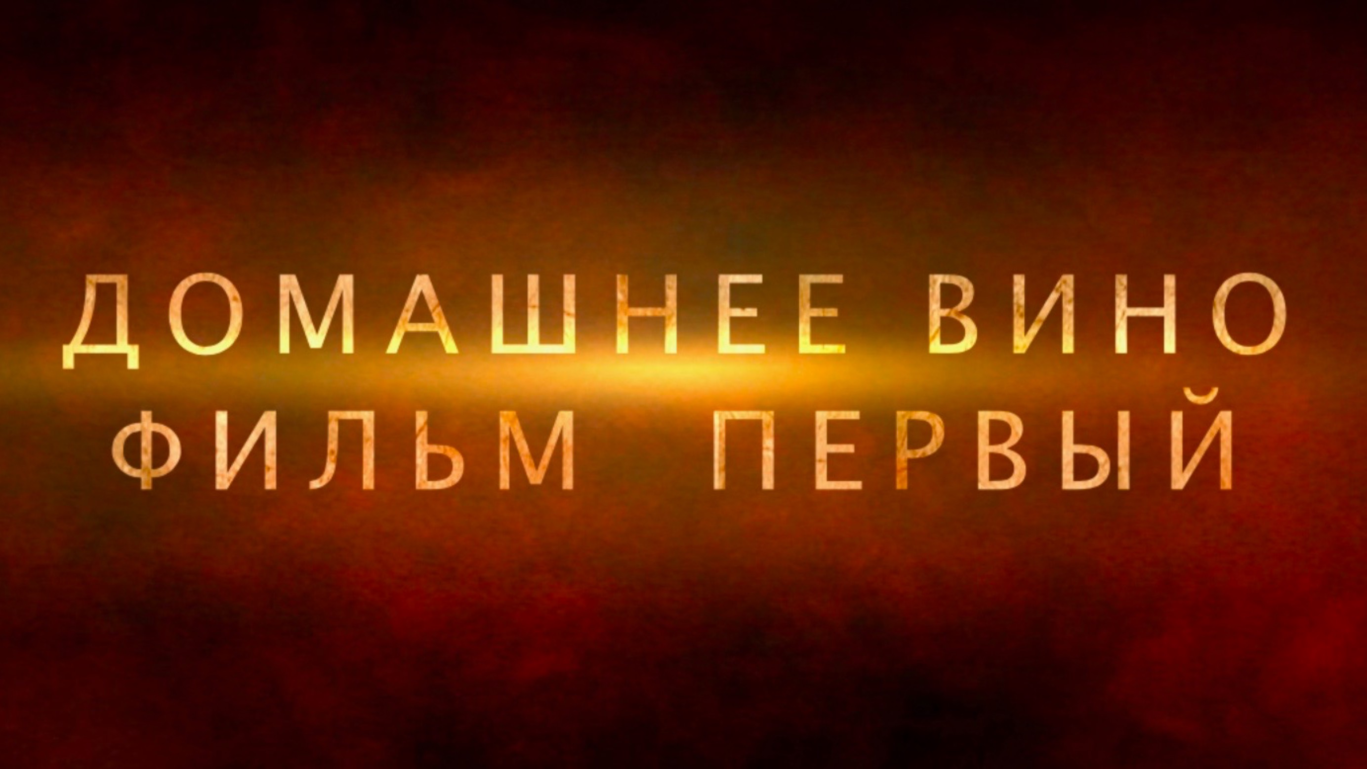 ДОМАШНЕЕ ВИНО /1 ФИЛЬМ