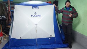 САМАЯ ЛУЧШАЯ ПАЛАТКА ДЛЯ ЗИМНЕЙ РЫБАЛКИ!!! Обзор палатки PULSAR 4T!