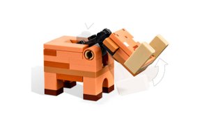 Lego. Лего. кабанчик. LEGO Minecraft 21255