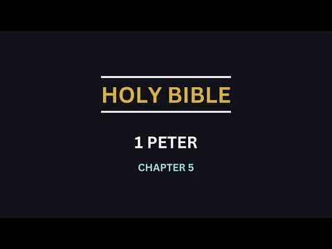 1 PETER CHAPTER 5 The elders are to feed the flock of God смотреть онлайн