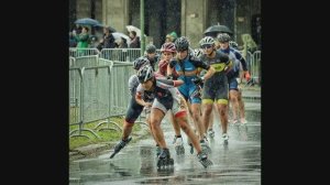 Марафон под дождём