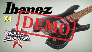 Электрогитара IBANEZ Q54-BKF - демонстрация звучания