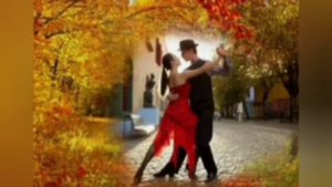 Осеннее танго 🍁🍂☘️💕🍁(автор стихов и генерации видио Лидия Сальская Купаева)