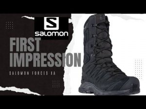 Salomon Forces XA 8": First Impressions and Overview