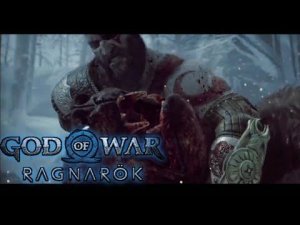 God Of War Ragnarok Кратос против Бьорна (Большой Медведь)  #godofwar #ragnarok #подпишись #кратос