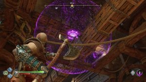 God of War Ragnarok Myrkr Tunnels Walkthrough How to Move Second Wheel Open Gate