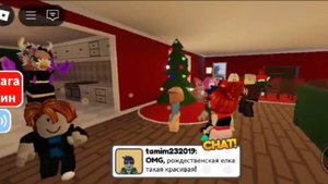 РОБЛОКС КАРТА ГДЕ САНТА(ИСТОРИЯ) ИГРАЮ С МАМОЙ ROBLOX Ч.1