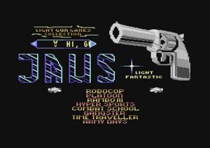 Commodore 64 Light Gun Games cartridge