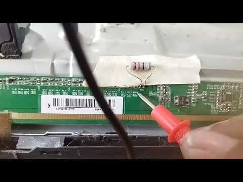 LG 32" LED white screen problem смотреть онлайн