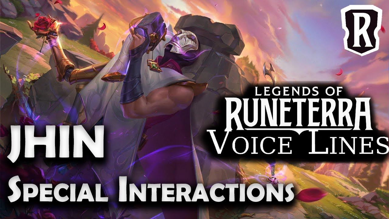 Jhin - Special Interactions | Legends of Runeterra смотреть онлайн