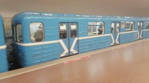 Метро Новосибирск. Красный Проспект - Заельцовская, + сборник поездов. Заельцовская - Гагаринская.