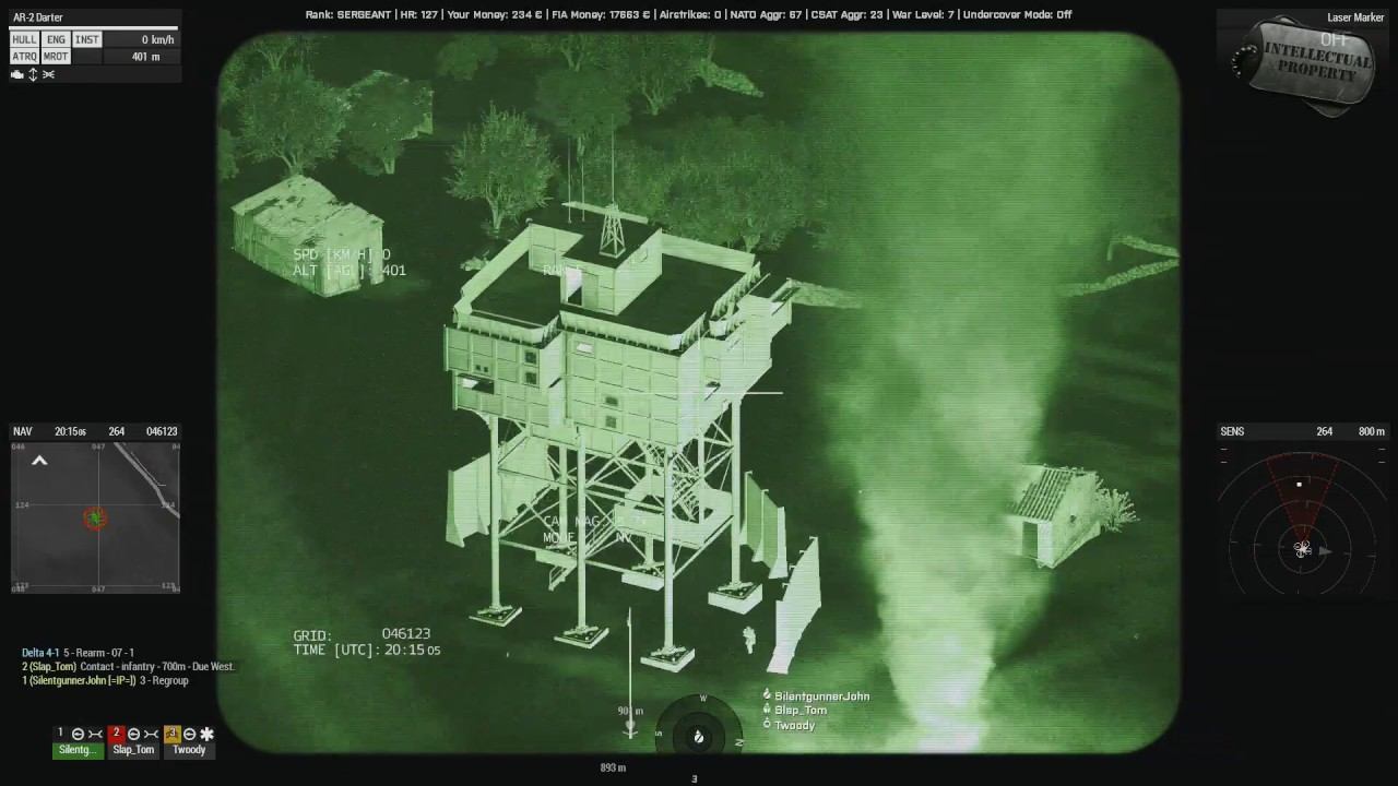 Arma3 Antistasi UAV Test