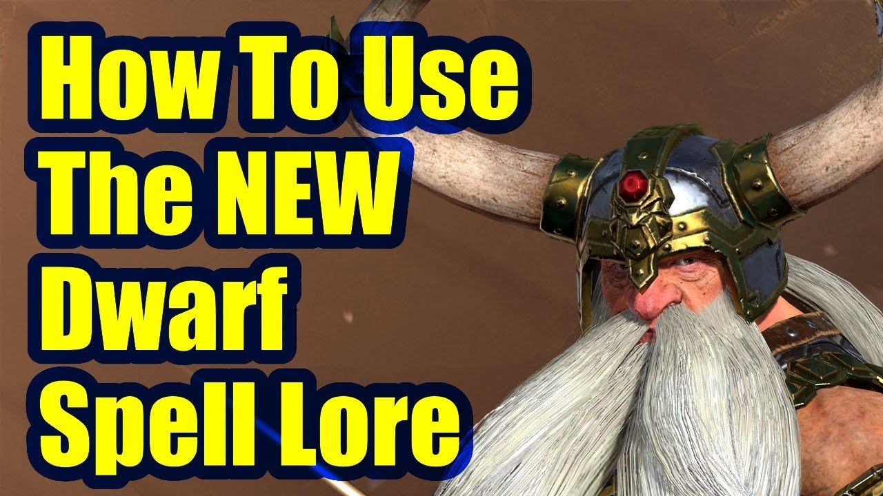The New Dwarf Spell Lore And How To Use It - The Silence And The Fury - Total War Warhammer 2 смотреть онлайн
