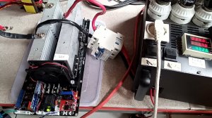 223235628228 (1) test beban KIT INVERTER PSW EGS002 TO247 12 Mosfet HY4008 24v inverterpower