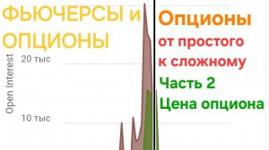 Опционы - От простого к сложному. Часть 2 - Цена опциона