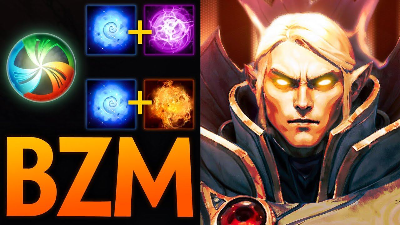 BZM INVOKER TRIED TWO DIFFERENT BUILDS IN THE NEW PATCH 7.34 | Dota 2 Invoker смотреть онлайн
