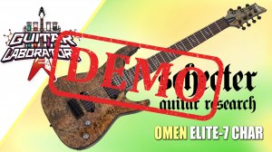 Электрогитара SCHECTER OMEN ELITE-7 - демонстрация звучания