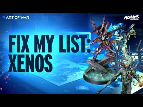 Fixing Competitive Xenos Lists for Warhammer 40k