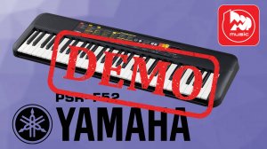 Синтезатор YAMAHA PSR-F52 - демонстрация звучания