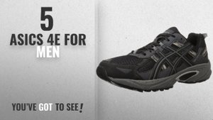 Top 10 Asics 4E [2018 ]: ASICS Men's Gel Venture 5 Running Shoe, Black/Onyx/Charcoal, 15 4E US
